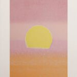 Sonne in sanften Farben