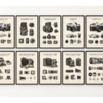 Vintage Kamera Poster 10er Set - Fotografie-Technikzeichnungen als digitaler Download zum drucken