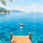 Sprung ins Meer