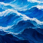 Tosen der Meereswellen